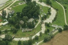 Vodácký areál Lídy Polesné - Letecký pohled Vodácký areál Lídy Polesné - Letecký pohled