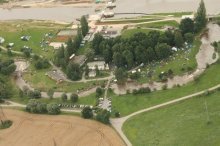 Vodácký areál Lídy Polesné - Letecký pohled Vodácký areál Lídy Polesné - Letecký pohled